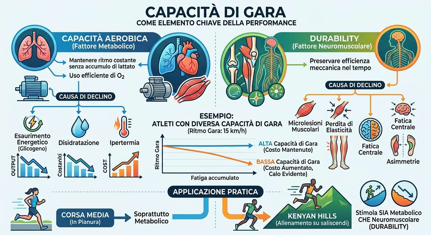 la capacità di gara